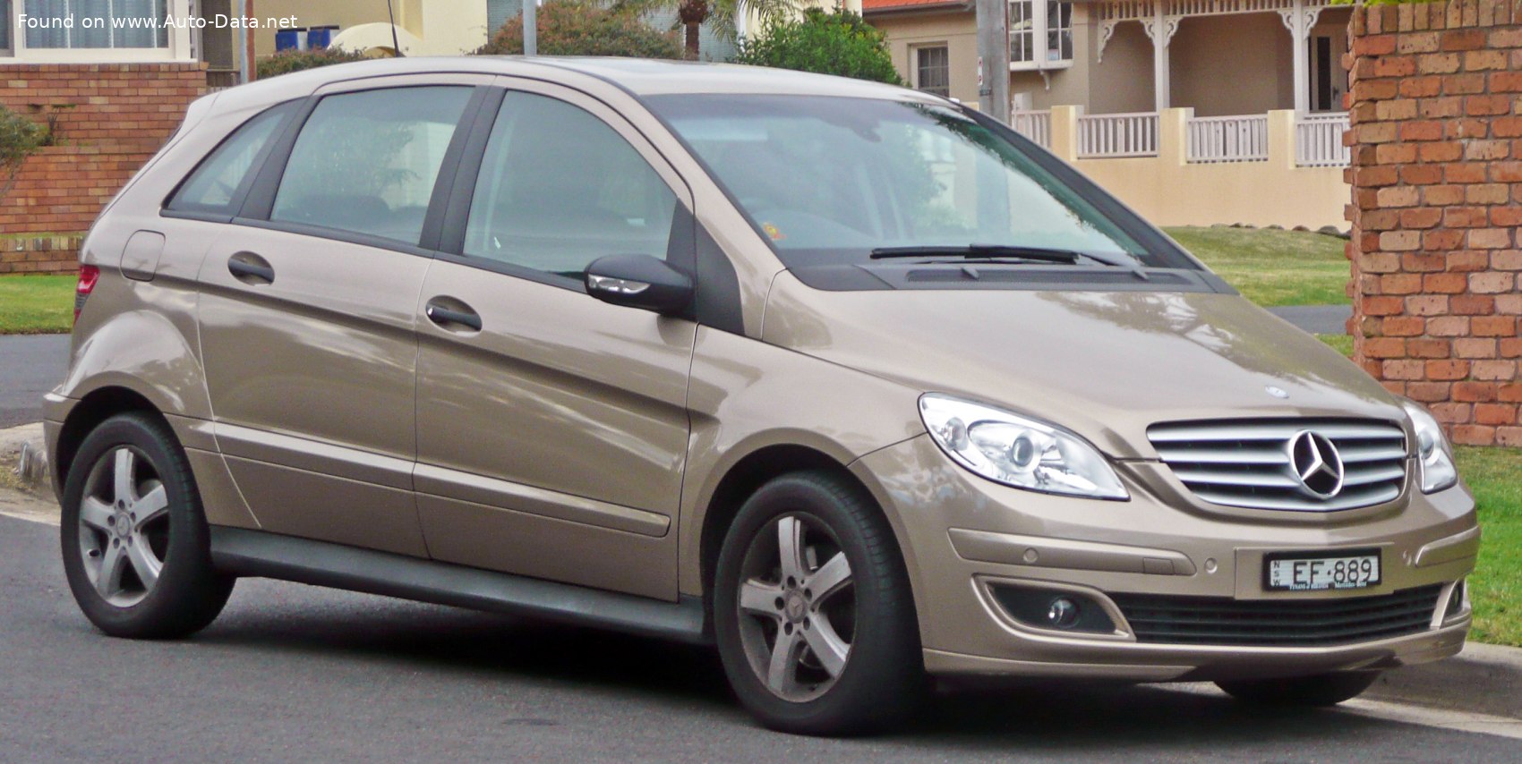 2005 Mercedes-Benz B-class (W245) B 150 (95 Hp)