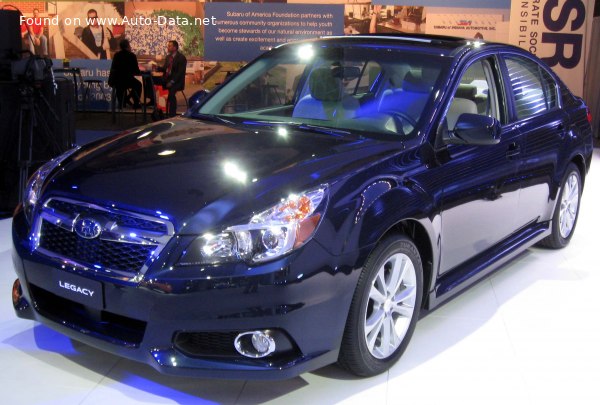2012 Subaru Legacy V (facelift 2012) - Fotografie 1