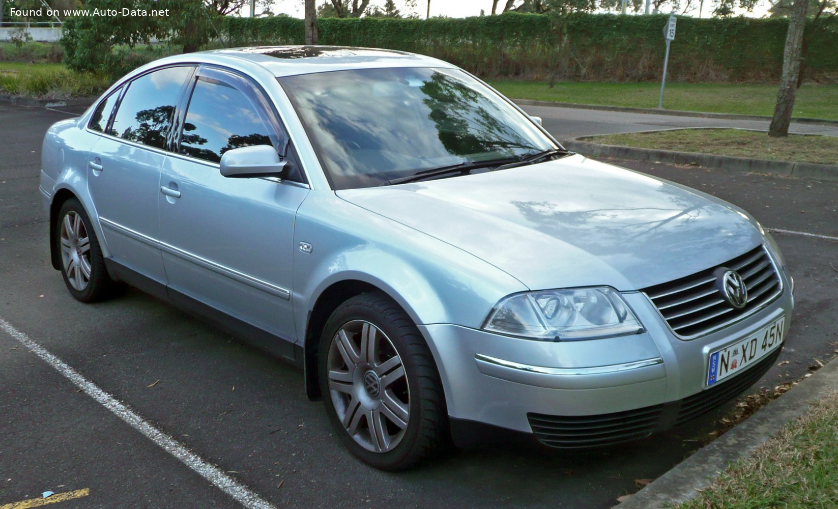 2002 Volkswagen Passat (B5.5) 2.0 20V (130 PS)  Technische Daten,  Verbrauch, Spezifikationen, Maße