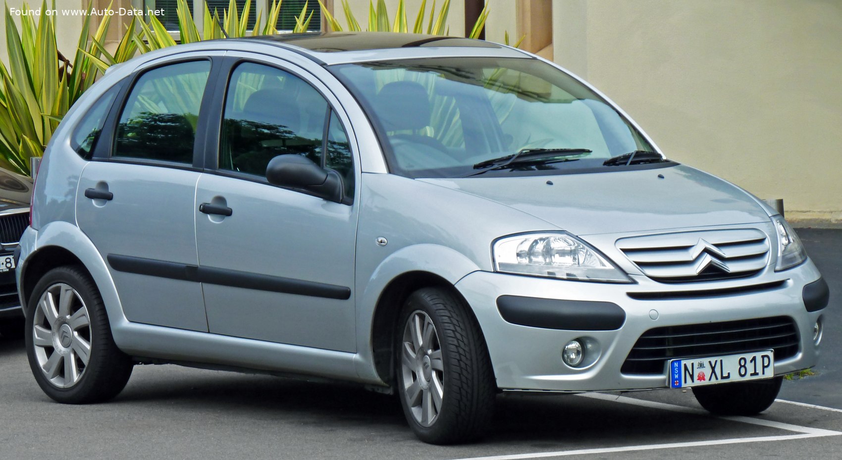 2005 Citroen C3 I (Phase Ii, 2005) 1.4 Hdi (68 Hp) | Technical Specs, Data, Fuel Consumption, Dimensions