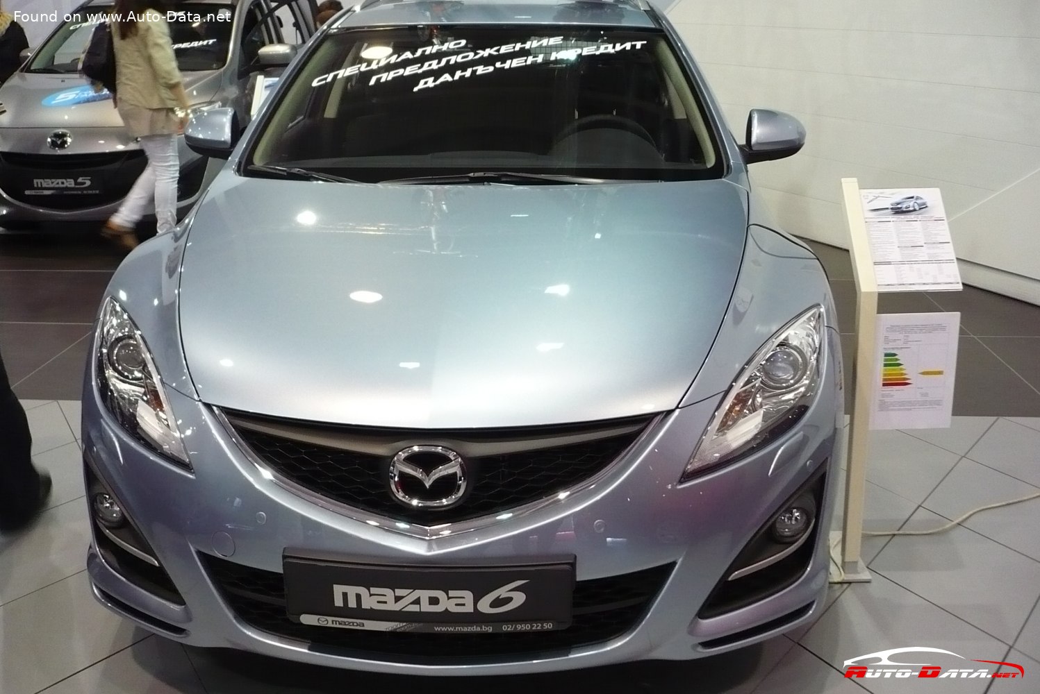 2010 Mazda 6 II Hatchback (GH, facelift 2010) 2.0 (155 Hp) Activematic