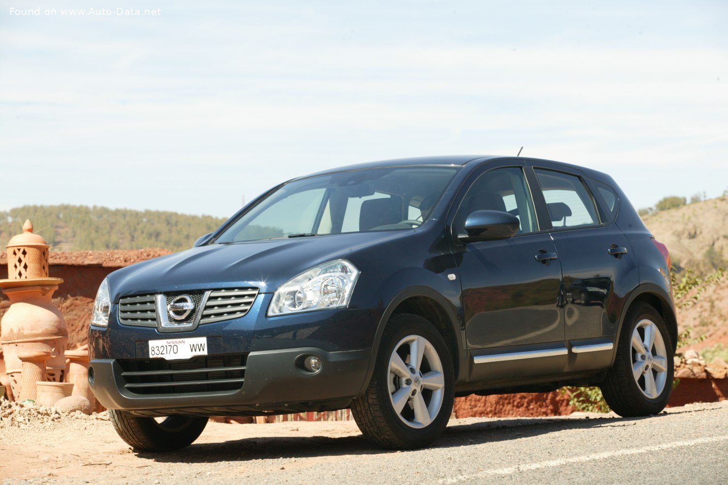 2007 Nissan Qashqai I (J10) 1.6 (114 Hp)  Technical specs, data, fuel  consumption, Dimensions