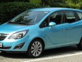 2011 Opel Meriva B - Specificatii tehnice, Consumul de combustibil, Dimensiuni