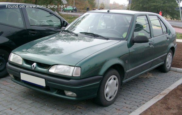 1992 Renault 19 (B/C53) (facelift 1992) - Fotografia 1