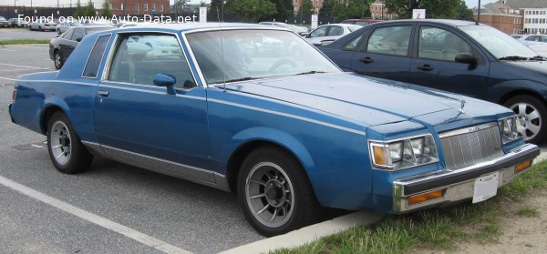 1981 Buick Regal II Coupe (facelift 1981) - Фото 1