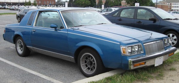 1981 Buick Regal II Coupe (facelift 1981) - Fotoğraf 1