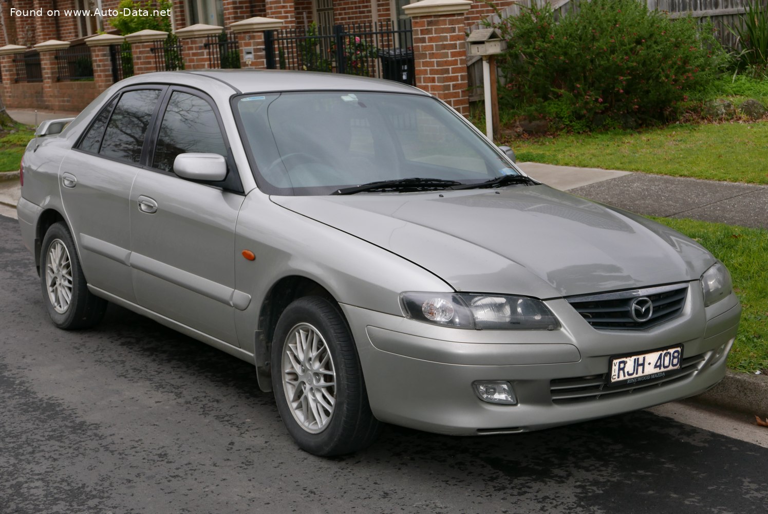 2000 Mazda 626 V (GF)  V6 (167 Hp) | Technical specs, data, fuel  consumption, Dimensions