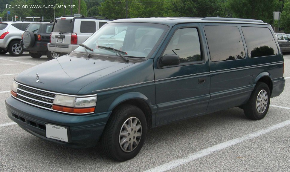 1991 Plymouth Grand Voyager - Fotoğraf 1