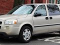 Chevrolet Uplander - Dane techniczne, Zużycie paliwa, Wymiary