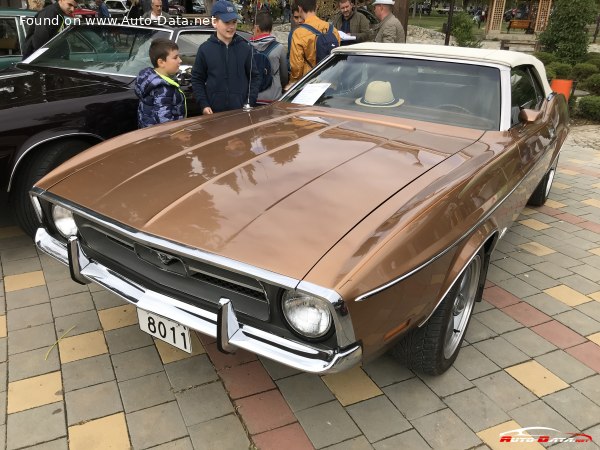 1971 Ford Mustang Convertible I (facelift 1970) - Kuva 1