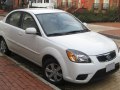 2009 Kia Rio II Sedan (JB, facelift 2009) - Fiche technique, Consommation de carburant, Dimensions