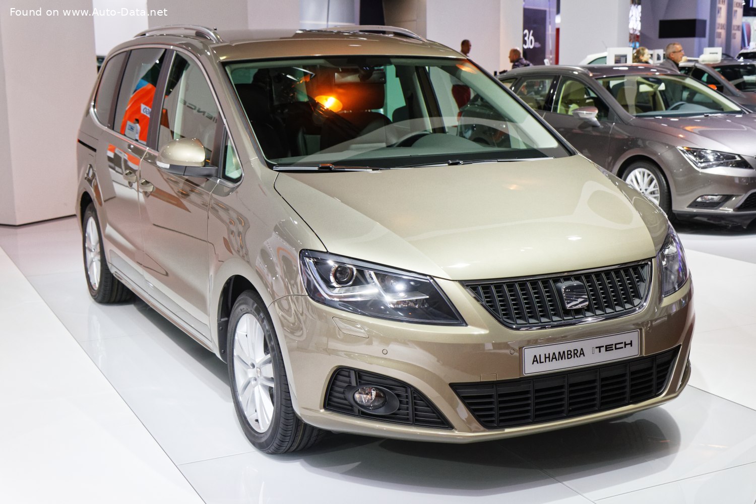 2011 Seat Alhambra II (7N) 2.0 TDI (115 Hp)  Technical specs, data, fuel  consumption, Dimensions