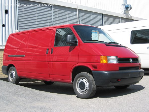 1996 Volkswagen Transporter (T4, facelift 1996) Panel Van - Снимка 1