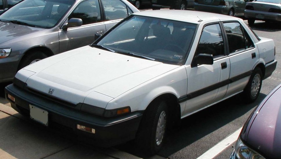 Honda Accord III (CA4,CA5) 1.6 L (CA4) (88 Hp) - Технические характеристики, Расход топлива, Габариты
