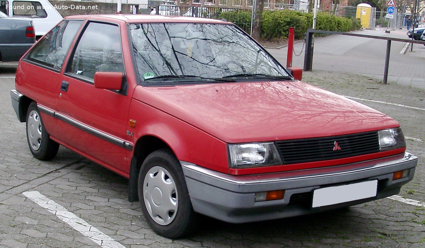 1984 Mitsubishi Colt II (C10) 1.5 GLX (C12A) (75 Hp