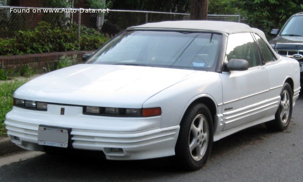 1988 Oldsmobile Cutlass Supreme Convertible - Fotoğraf 1