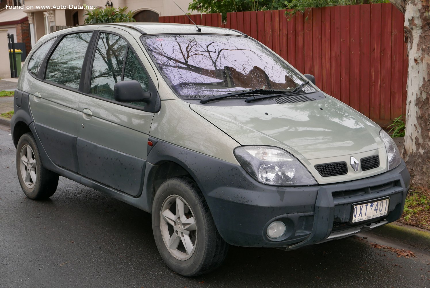 2000 Renault Scenic I RX 1.9 dTi (98 Hp) Technical specs