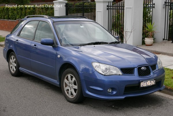 2006 Subaru Impreza II Station Wagon (facelift 2005) - Fotografie 1