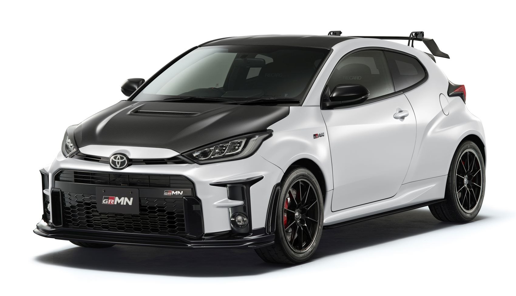 toyota yaris 2022 white back