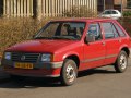 1983 Opel Corsa A - Specificatii tehnice, Consumul de combustibil, Dimensiuni