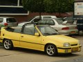 1987 Vauxhall Astra Mk II Convertible - Fiche technique, Consommation de carburant, Dimensions