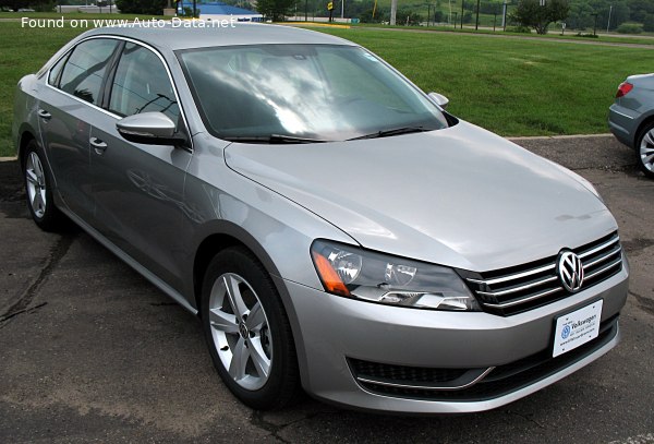 2012 Volkswagen Passat (Pohjois-Amerikka, A32) - Kuva 1