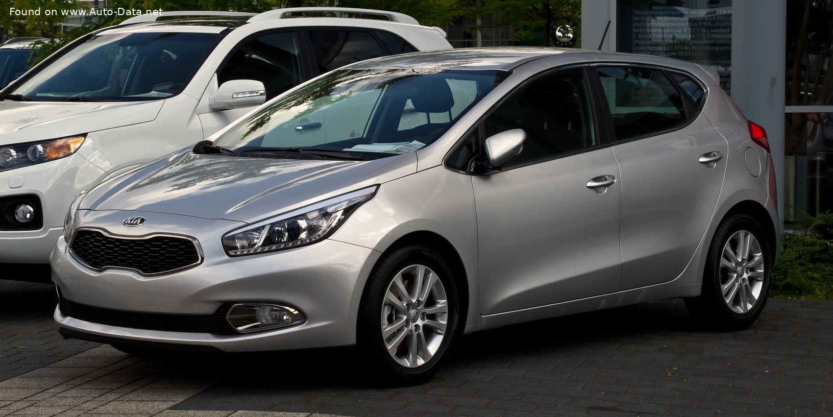 2012 Kia Cee'd II 1.4 CVVT 16V (100 KM) Dane techniczne