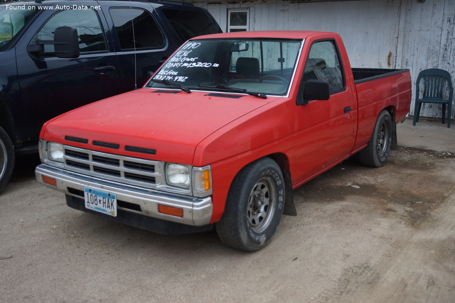 1992 Nissan Pick UP (D21)  i 12V (124 CV) | Ficha técnica y consumo ,  Medidas