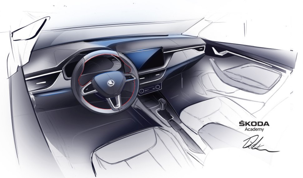 Seventh Skoda Student Concept Car - interior