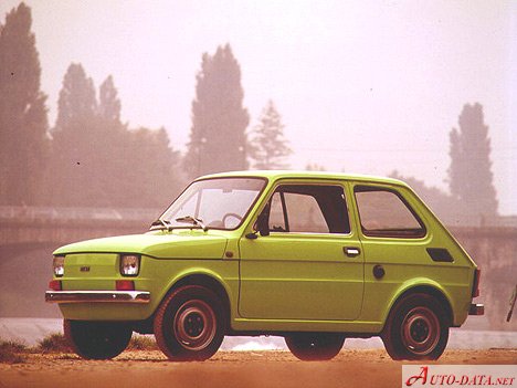 Fiat 126 - Технически характеристики, Разход на гориво, Размери