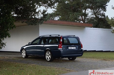 Volvo V70 II - Технически характеристики, Разход на гориво, Размери