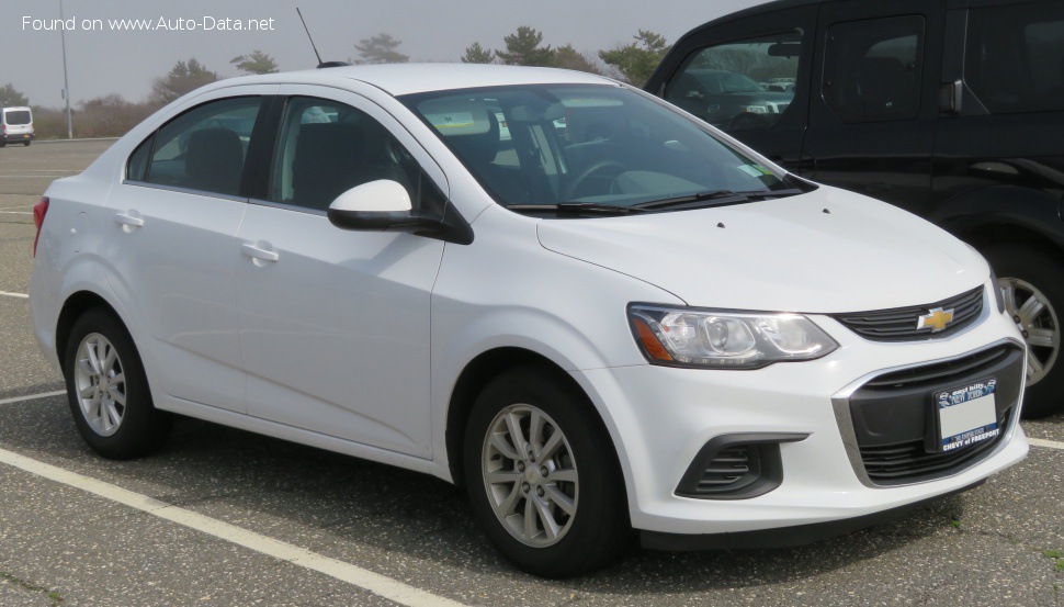 2016 Chevrolet Sonic I Sedan (facelift 2016) - εικόνα 1