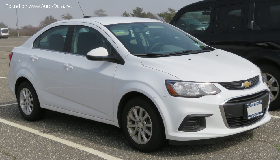 2016 Chevrolet Sonic I Sedan (facelift 2016) - Фото 1