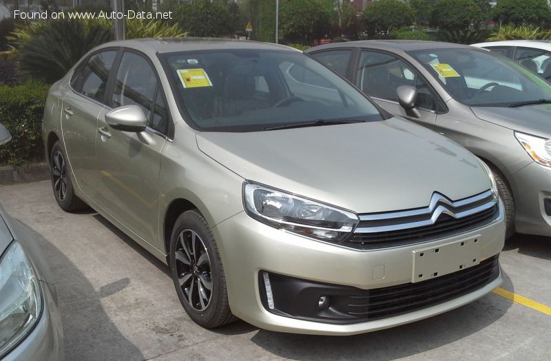 2016 Citroen C4 L Sedan (Phase II, 2016) - εικόνα 1