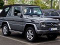 2008 Mercedes-Benz G-class Cabriolet (W463, facelift 2008) - Technical Specs, Fuel consumption, Dimensions