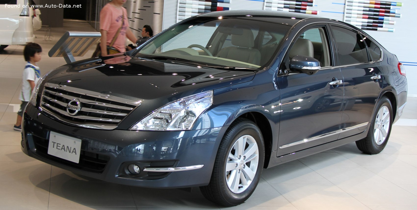 2008 Nissan Teana II 2.5i V6 24V (182 Hp) | Technical specs, data, fuel ...