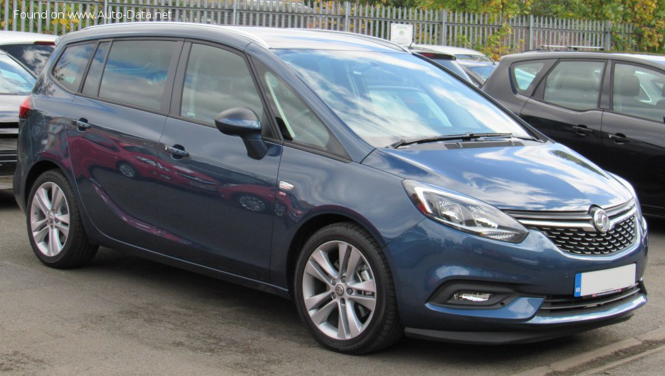 2017 Vauxhall Zafira C Tourer (facelift 2016) - Fotoğraf 1