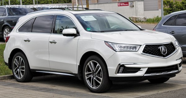 2017 Acura MDX III (facelift 2017) - Снимка 1