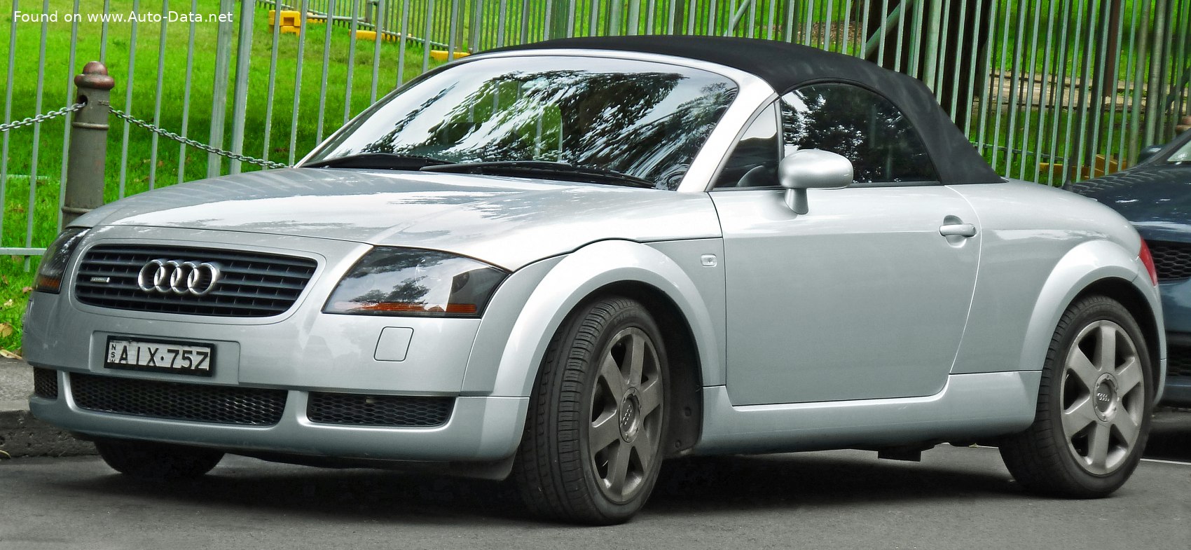 1998 Audi TT Roadster (8N) 1.8 T (180 PS)  Technische Daten, Verbrauch,  Spezifikationen, Maße