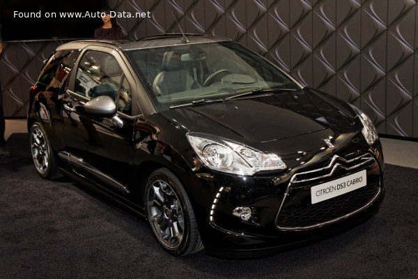 2010 Citroen DS 3  (Phase I) Cabrio - εικόνα 1