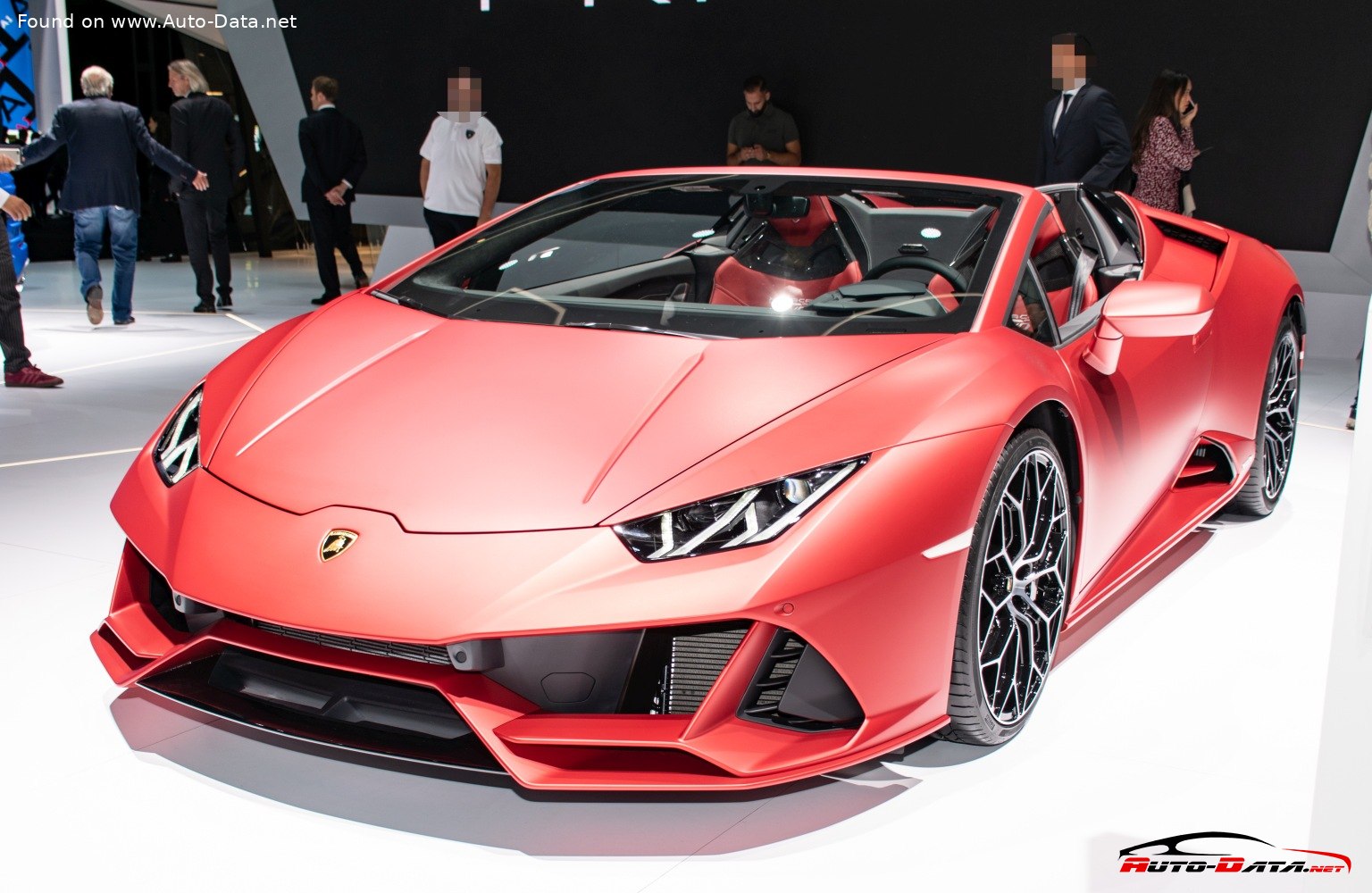 2019 Lamborghini Huracan EVO Spyder (facelift 2019)  V10 (640 CV) AWD  DCT | Ficha técnica y consumo , Medidas