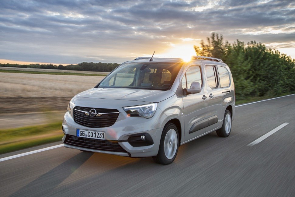 Opel Combo - dimensions intérieures