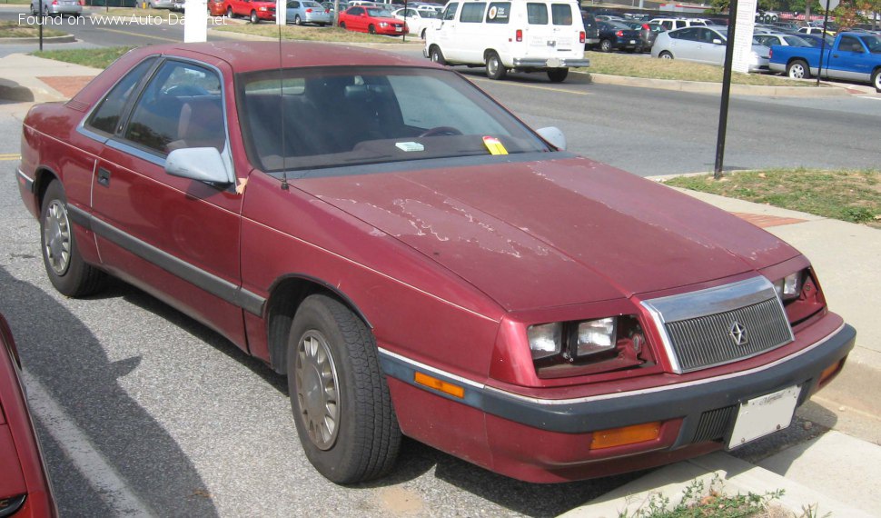 1987 Chrysler LE Baron Coupe - Fotoğraf 1