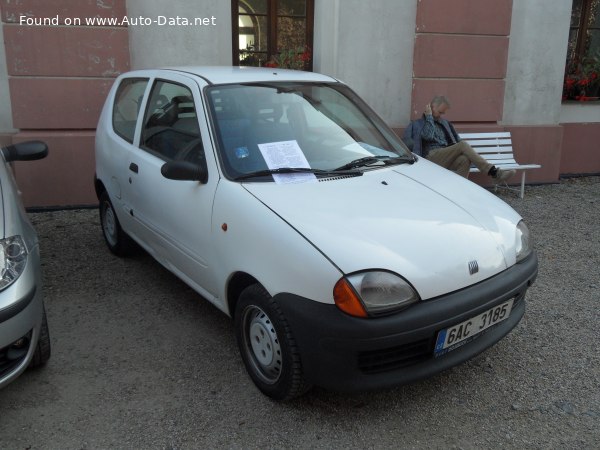 1998 Fiat Seicento (187) - Kuva 1