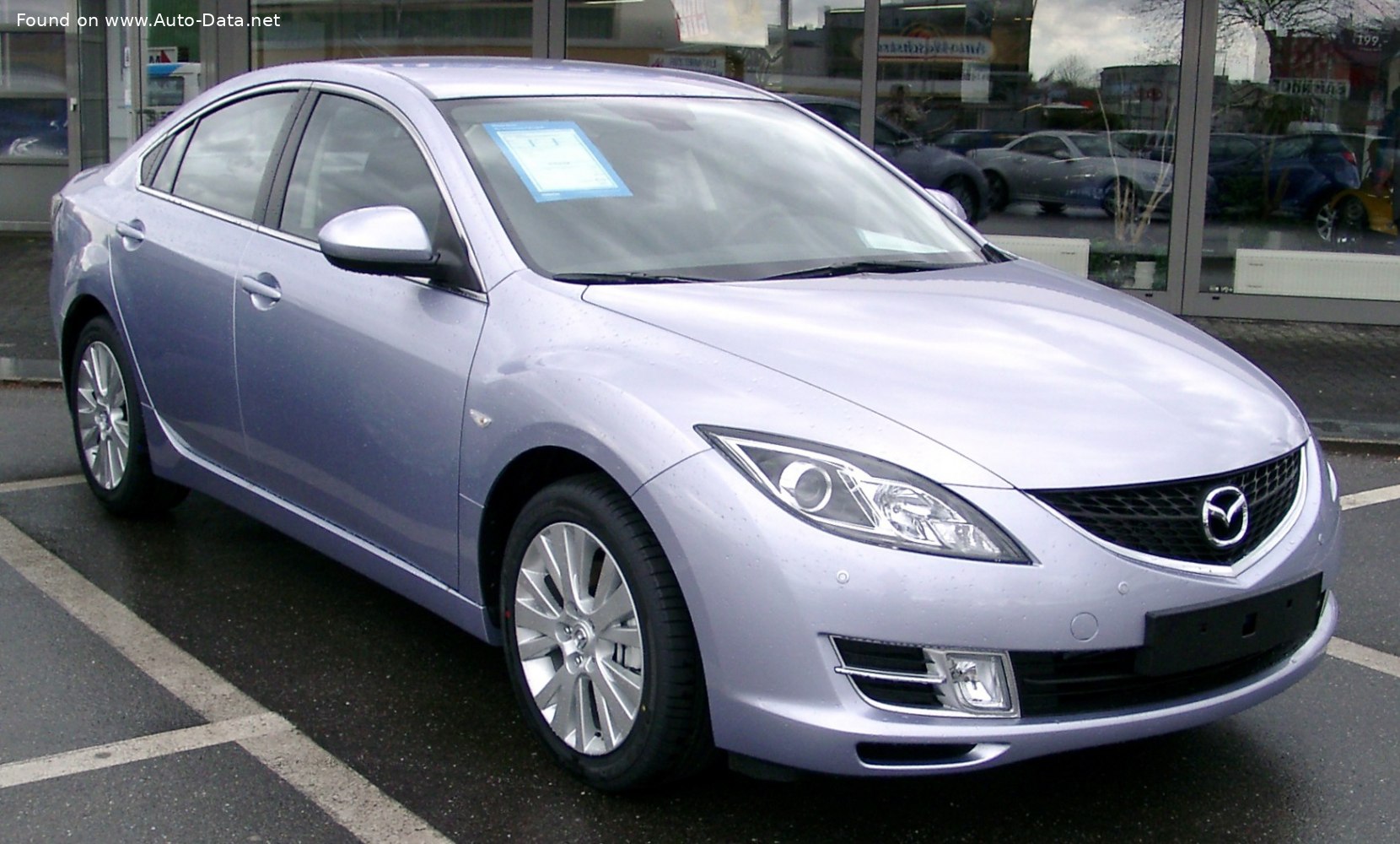 2007 Mazda 6 II Sedan (GH) 2.0 (147 Hp)  Technical specs, data, fuel  consumption, Dimensions