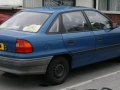 1991 Vauxhall Astra Mk III - Технически характеристики, Разход на гориво, Размери