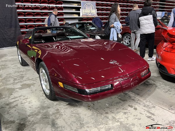 1991 Chevrolet Corvette Convertible (C4, facelift 1990) - Снимка 1