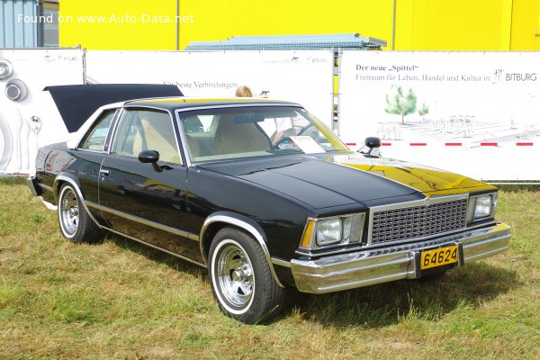 1978 Chevrolet Malibu IV Sport Coupe - Fotoğraf 1