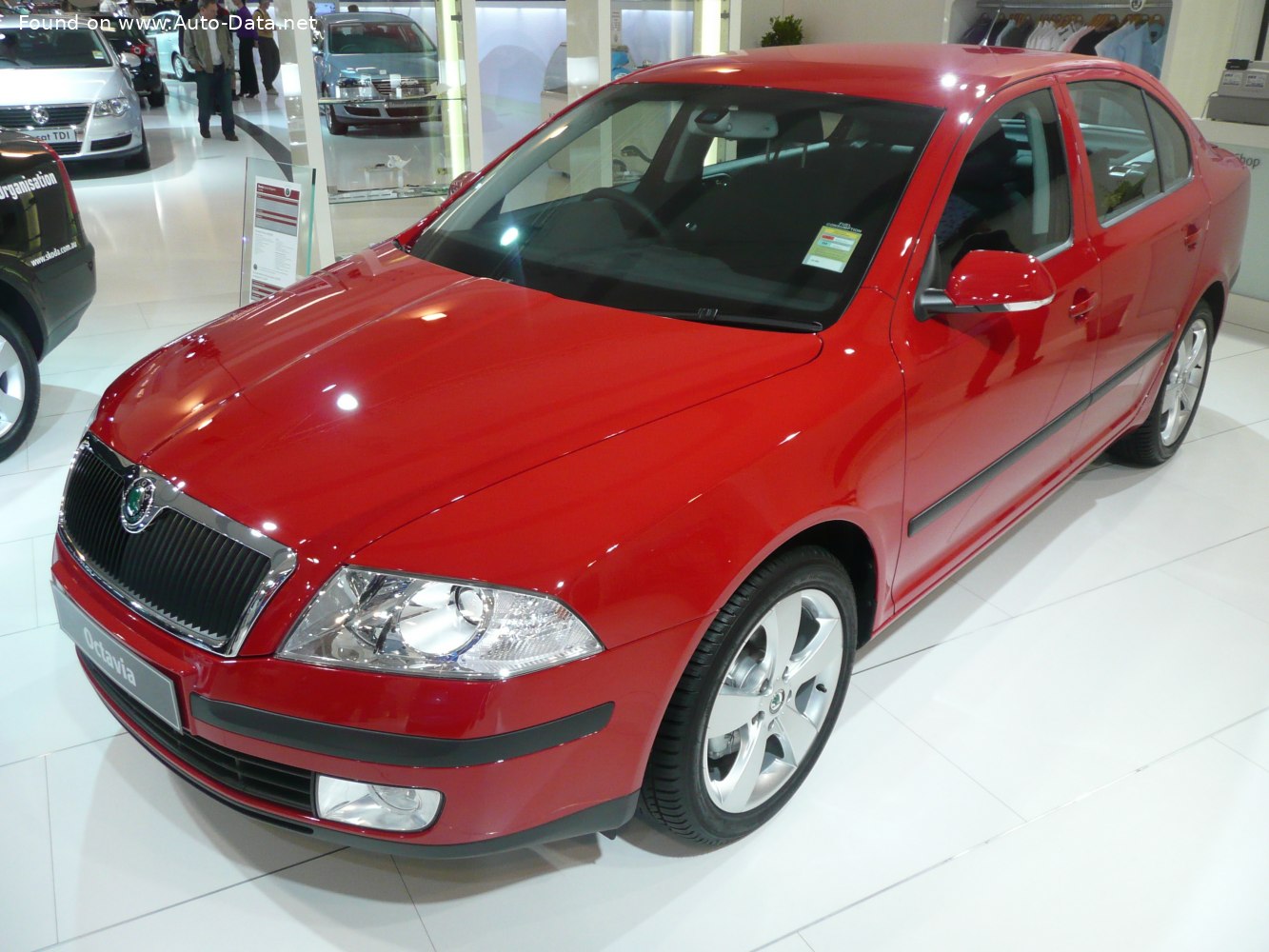 2005 Skoda Octavia II RS 2.0 TFSI (200 Hp)  Technical specs, data, fuel  consumption, Dimensions