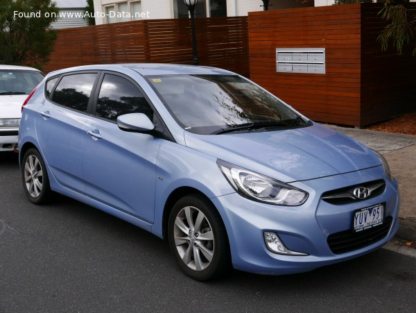 2011 Hyundai Accent IV Hatchback - Bild 1